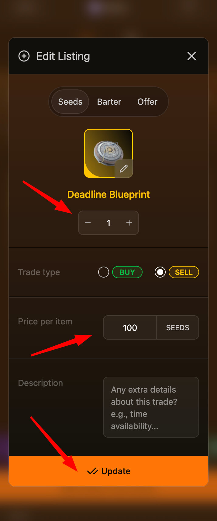 Arc Trader Helper Manual (Arc Raiders Marketplace Offers & Alerts)
